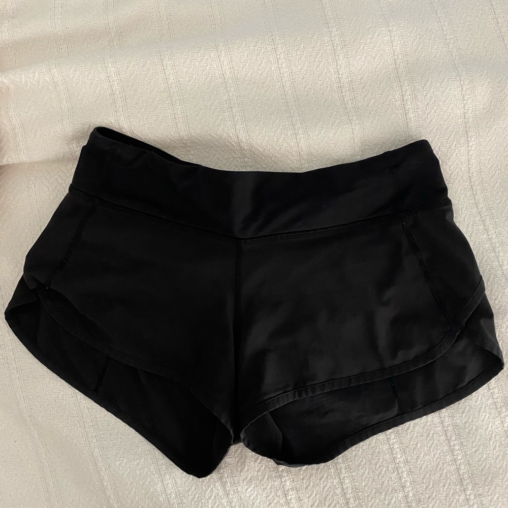 Black Speed Up Low-Rise Short 2.5”